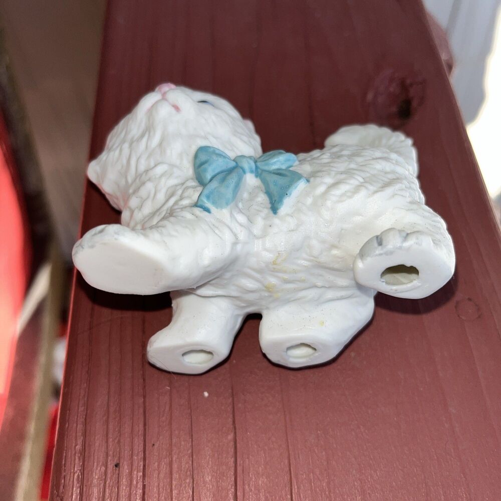 Vintage Homco Pair Of Cats Kittens #1428 White Ceramic Figurines Set of 2 - Picture 4 of 11